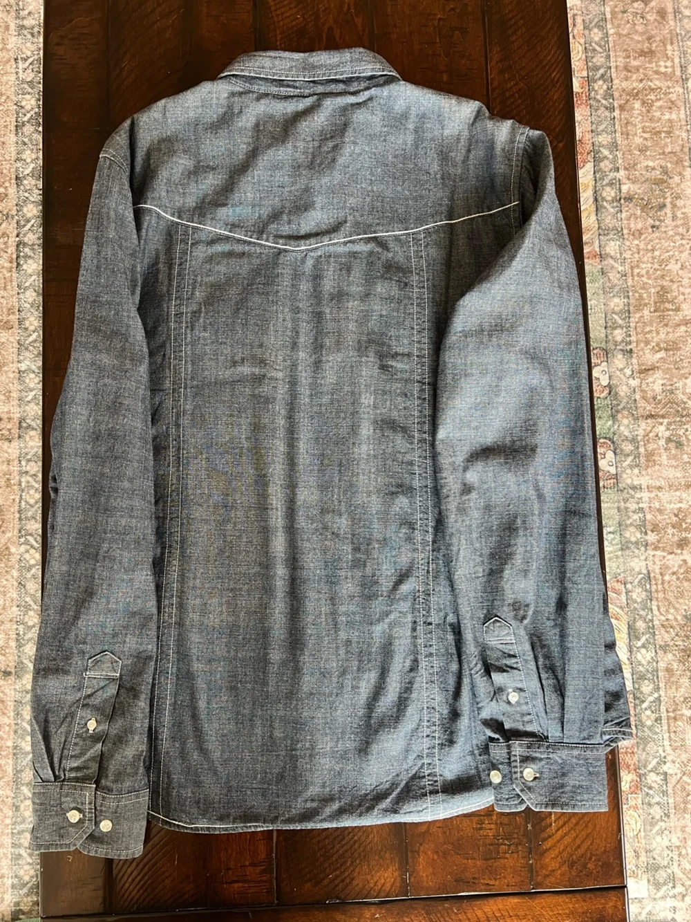 Levi’s Blanket Lined Chambray Western Shirt Jacket Men’s XL